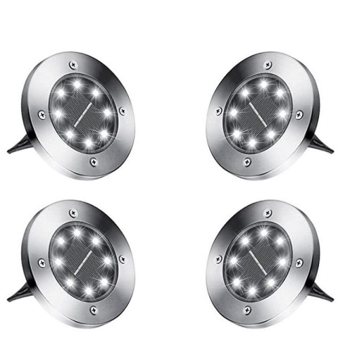 Lampki Solarne Gruntowe LED 4 Szt.