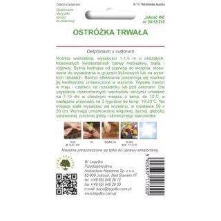 Ostróżka trwała Pacific Giant - nasiona mieszanki