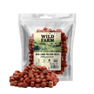 Wild Farm Treat Rolls For Dogs Lamb 500g